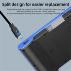 IntraPipe Industriële Dual-Lens Borescope 7" HD 1080P – 15 Meter