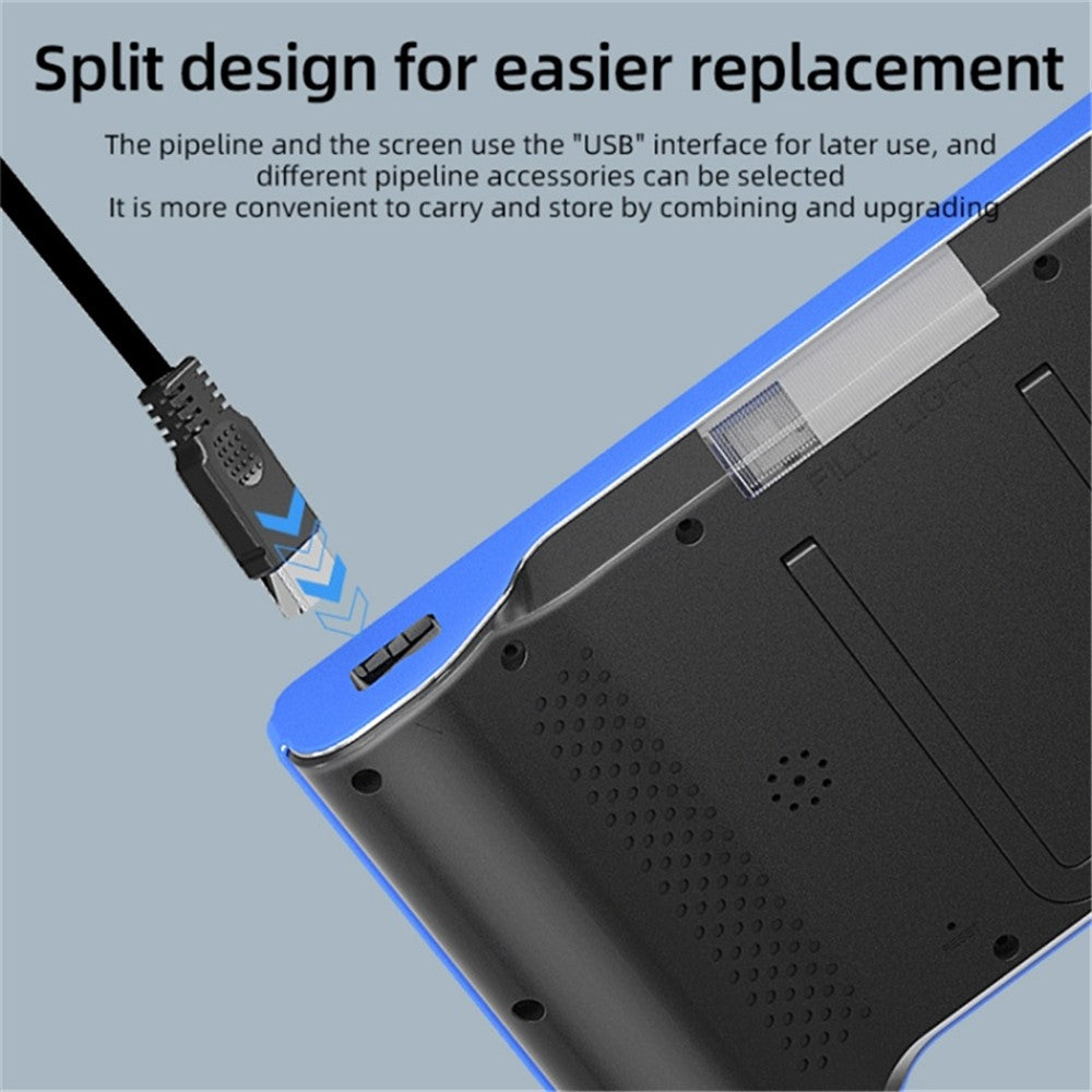IntraPipe Industriële Dual-Lens Borescope 7" HD 1080P – 15 Meter
